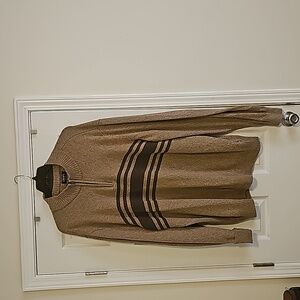 Chaps, 3XLT, Long-sleeved, 100% cotton, sweater